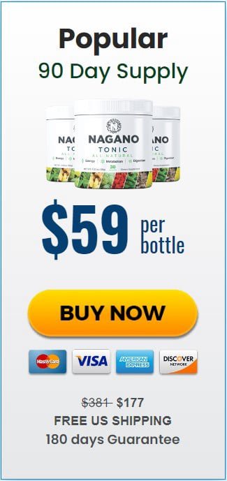 Nagano Tonic 3 bottle